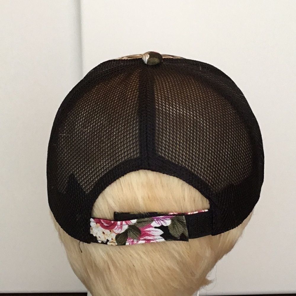 FLOWER BASEBALL CAP - Picture 3 of 4